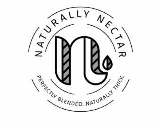 N NATURALLY NECTAR PERFECTLY BLENDED. NATURALLY THICK. logo