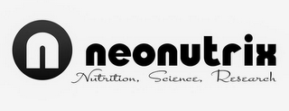 N NEONUTRIX NUTRITION, SCIENCE, RESEARCH logo