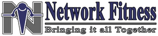 N NETWORK FITNESS/ BRINGING IT ALL TOGETHER logo