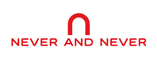 N NEVER AND NEVER logo