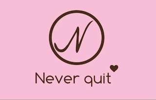 N NEVER QUIT logo