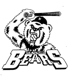 N NEWARK BEARS logo