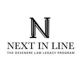 N NEXT IN LINE THE DEVENERE LAW LEGACY PROGRAM logo