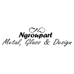 N NGROUPART METAL, GLASS & DESIGN logo