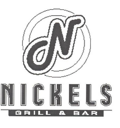 N NICKELS GRILL & BAR logo