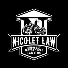 N NICOLET LAW MIDWEST MOTORCYCLE LAWYERS logo