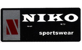N NIKO SPORTWEAR logo