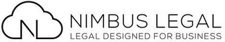 N NIMBUS LEGAL LEGAL DESIGNED FOR BUSINESS logo