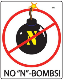 N NO "N"-BOMBS! logo