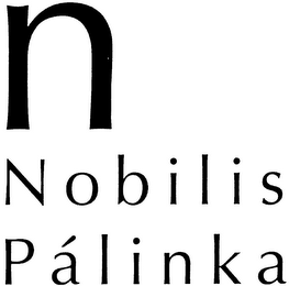 N NOBILIS PÁLINKA logo