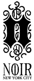 N NOIR NEW YORK CITY logo
