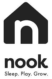 N NOOK SLEEP. PLAY. GROW. logo