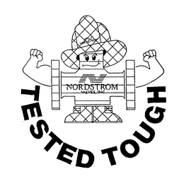 N NORDSTROM VALVES, INC. TESTED TOUGH logo