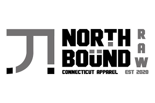 N NORTHBOUND R A W CONNECTICUT APPAREL EST 2020 logo
