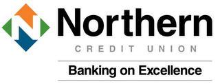 N NORTHERN CREDIT UNION BANKING ON EXCELLENCE logo