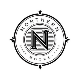N NORTHERN HOTEL SINCE 1902 logo
