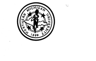 N NORTHERN MICHIGAN UNIVERSITY 1899 logo