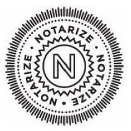 N NOTARIZE NOTARIZE NOTARIZE logo