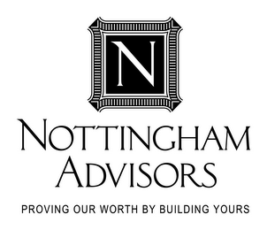 N NOTTINGHAM ADVISORS PROVING OUR WORTH BY BUILDING YOURS logo