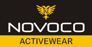 N NOVOCO ACTIVEWEAR logo