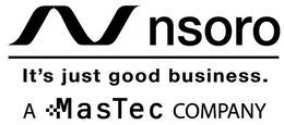 N NSORO IT'S JUST GOOD BUSINESS. A MASTEC COMPANY logo