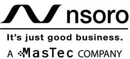 N NSORO IT'S JUST GOOD BUSINESS. A MASTEC COMPANY logo