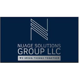 N NUAGE SOLUTIONS GROUP LLC WE BRING THINGS TOGETHER logo