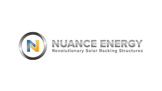 N NUANCE ENERGY REVOLUTIONARY SOLAR RACKING STRUCTURES logo