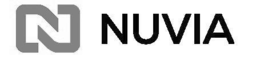 N NUVIA logo