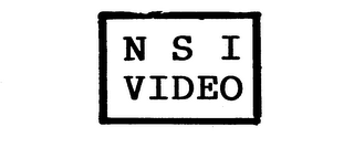 N S I VIDEO logo