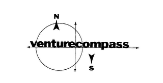 N S VENTURE COMPASS logo