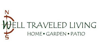 N S WELL TRAVELED LIVING HOME GARDEN PATIO logo