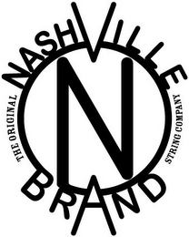 N THE ORIGINAL NASHVILLE BRAND STRING COMPANY logo