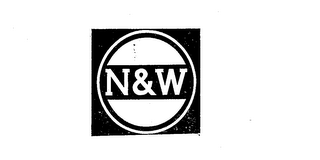 N & W logo