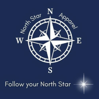 N W E S NORTHSTAR APPAREL FOLLOW YOUR NORTH STAR logo