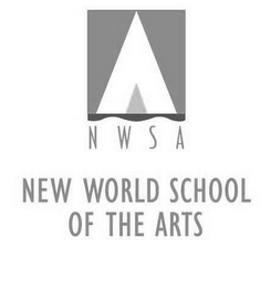 N W S A  NEW WORLD SCHOOL OF THE ARTS logo