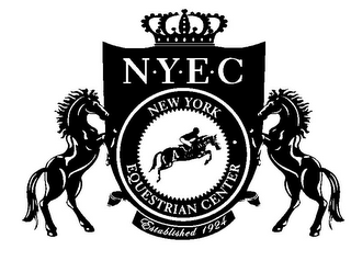 N· Y· E· C NEW YORK EQUESTRIAN CENTER · ESTABLISHED 1924 logo