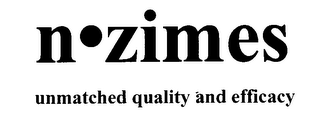 N ZIMES UNMATCHED QUALITY AND EFFICACY logo