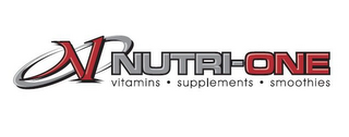 N1 NUTRI-ONE VITAMINS · SUPPLEMENTS · SMOOTHIES logo