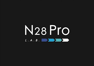 N28 PRO L . A . B . logo