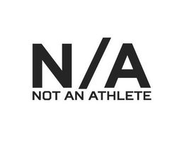N/A NOT AN ATHLETE logo