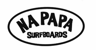NA PAPA SURFBOARDS logo