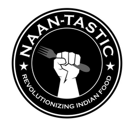 NAAN-TASTIC REVOLUTIONIZING INDIAN FOOD logo