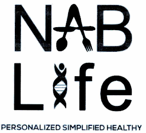 NAB LIFE PERSONALIZED SIMPLIFIED HEALTHY logo