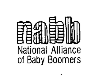 NABB NATIONAL ALLIANCE OF BABY BOOMERS logo