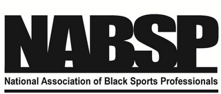 NABSP NATIONAL ASSOCIATION OF BLACK SPORTS PROFESSIONALS logo