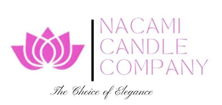 NACAMI CANDLE COMPANY THE CHOICE OF ELEGANCE logo