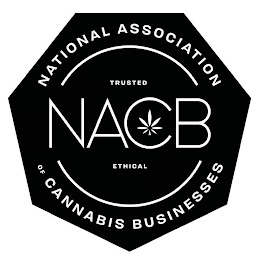 NACB NATIONAL ASSOCIATION OF CANNABIS BUSINESSES TRUSTED ETHICAL logo