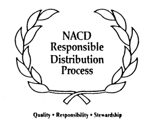 NACD RESPONSIBLE DISTRIBUTION PROCESS QUALITY - RESPONSIBILITY - STEWARDSHIP logo