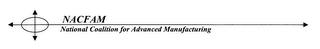 NACFAM NATIONAL COALITION FOR ADVANCED MANUFACTURING logo